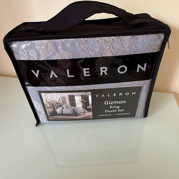 Gizmon King Duvet Set - Elegant Gray